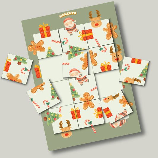 BOŽIĆNE SLAGALICE - Set od 3 puzzle