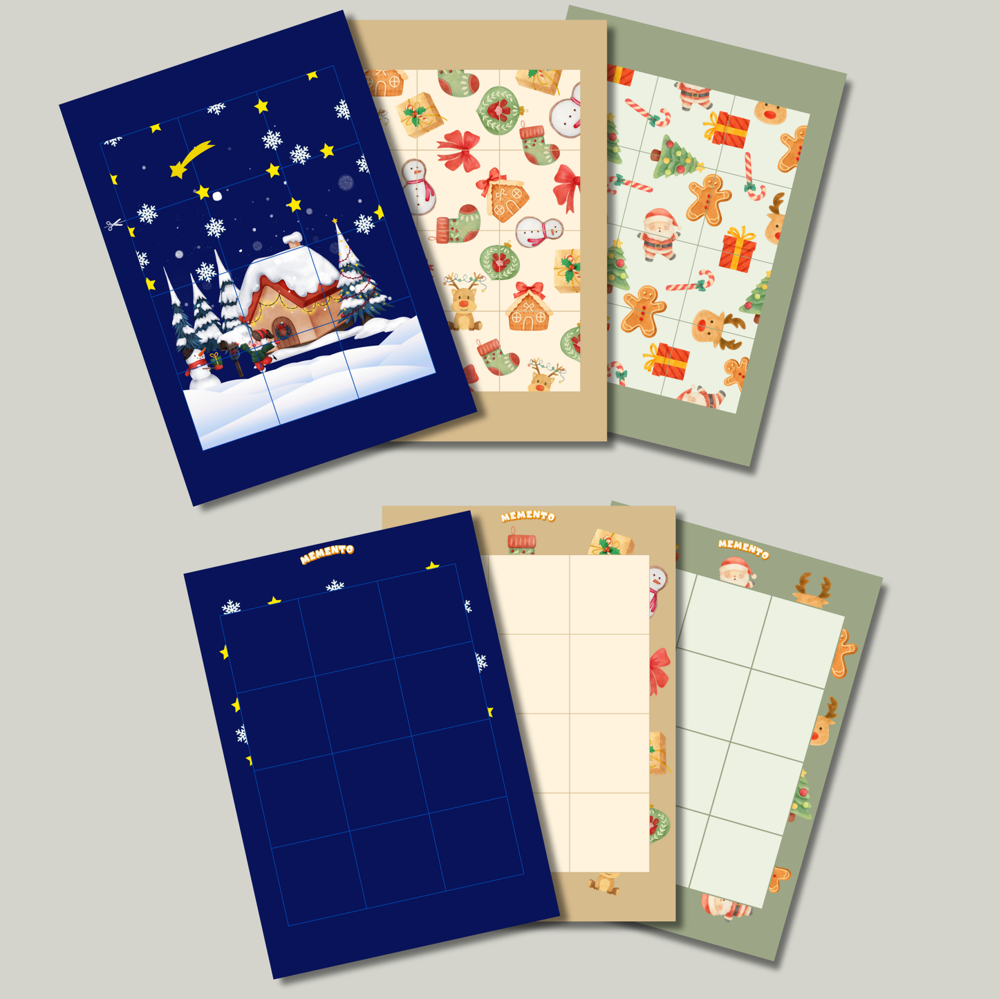 BOŽIĆNE SLAGALICE - Set od 3 puzzle