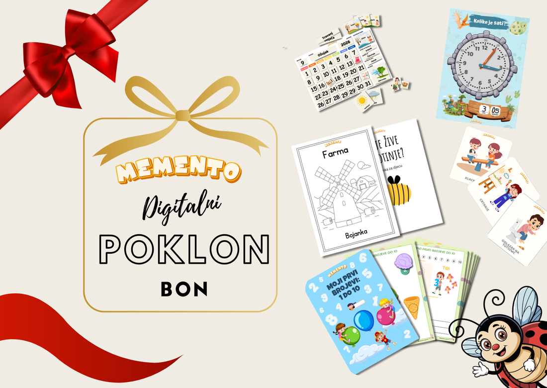 Predstavljamo Memento DIgitalni poklon bon!